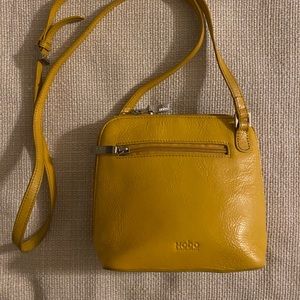HOBO Mini Crossbody Purse Yellow